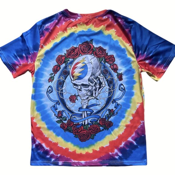 Retro Graphic Grateful Dead Tie-Dye Classic T-Shirt Men's XLarge Unisex Tee - Picture 3 of 3